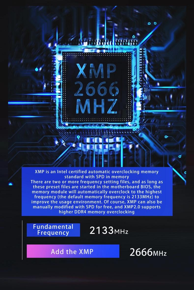 Fast Speed DDR4 Computer Ram for Gaming
